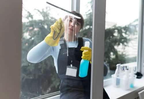 Nettoyage de vitres intérieures et extérieures à la Salvetat-Belmontet